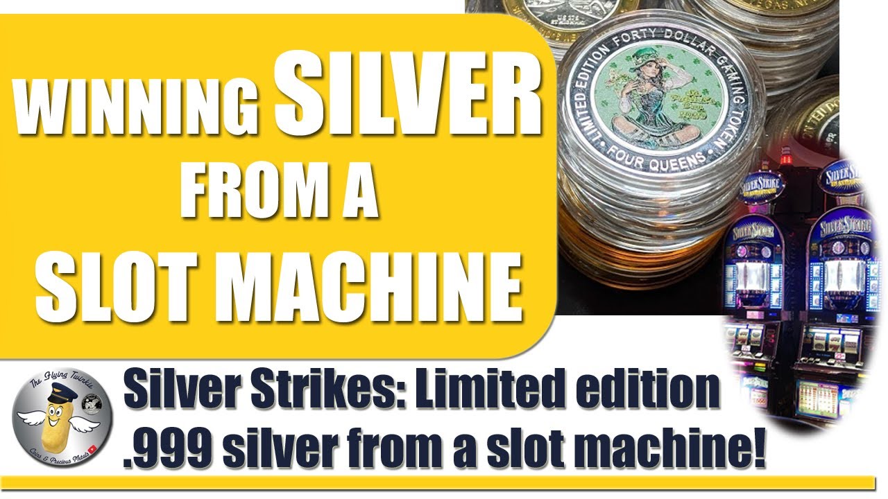 Casino Silver Strikes: Winning Silver from a Slot Machine!!