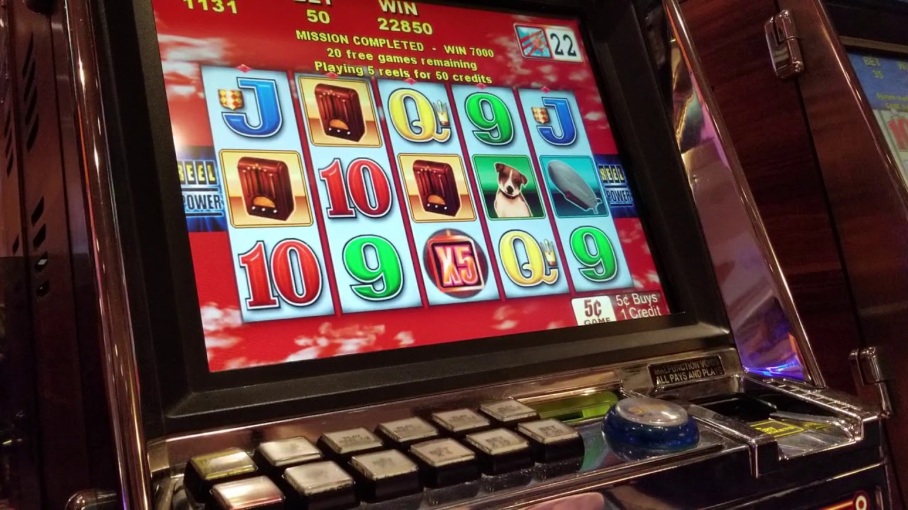 Jackpot handpay on Red Baron!