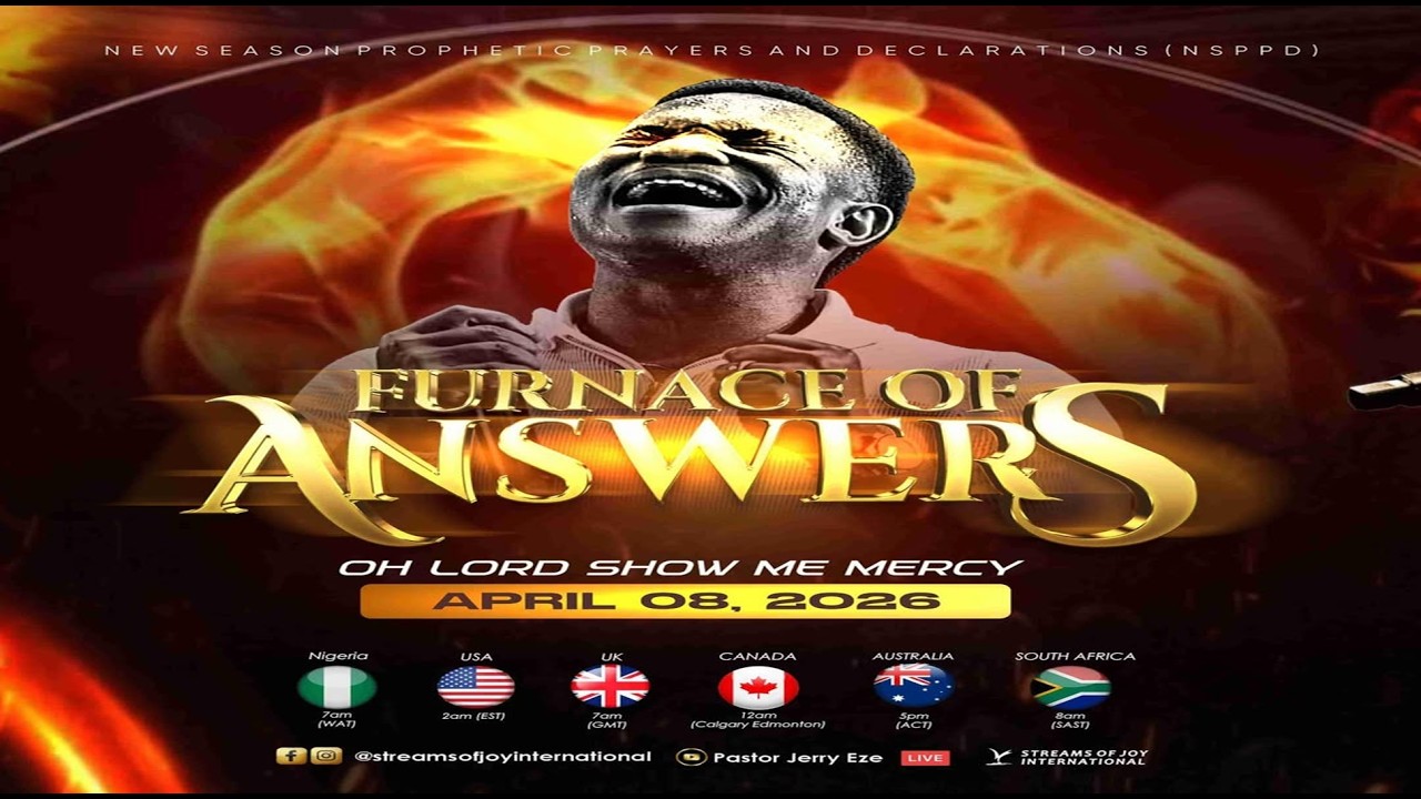 FURNACE OF ANSWERS [DAY 3]//OH LORD SHOW ME MERCY || NSPPD || 8TH APRIL 2026