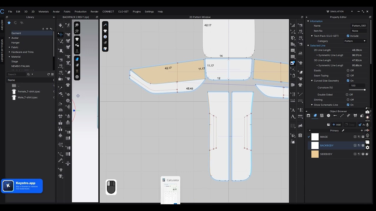 CLO 3D - how to use grid properties