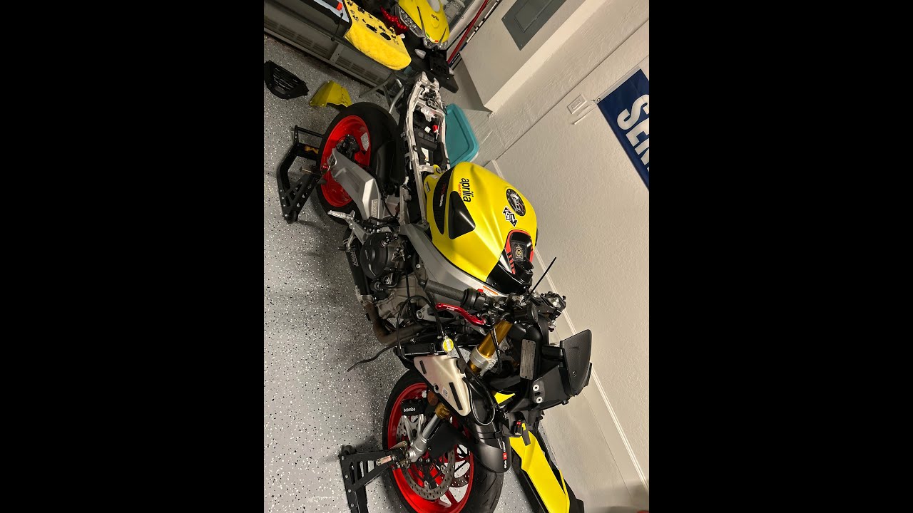 Aprilia RS660 Track Build! Phase 2