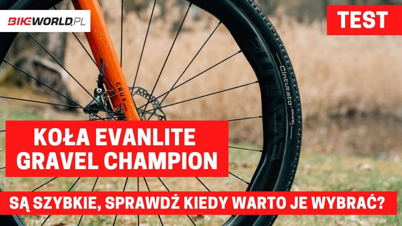 Test: Evanlite Gravel Champion - wyścigowe koła na szutry!