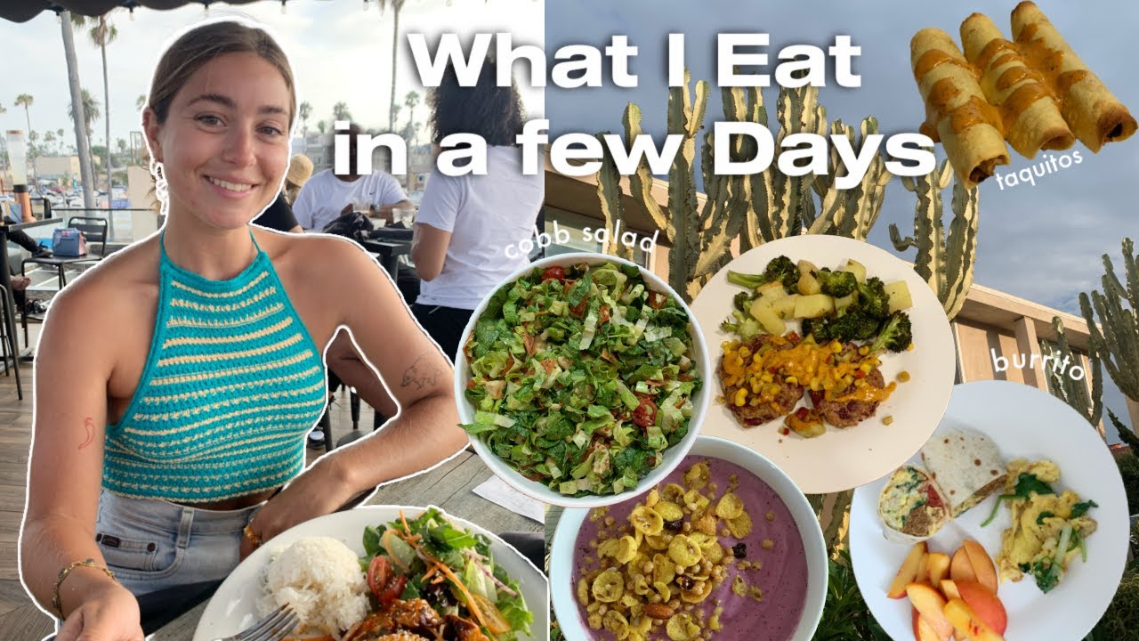 What I Eat in a Few Days | plant-based, easy meal ideas