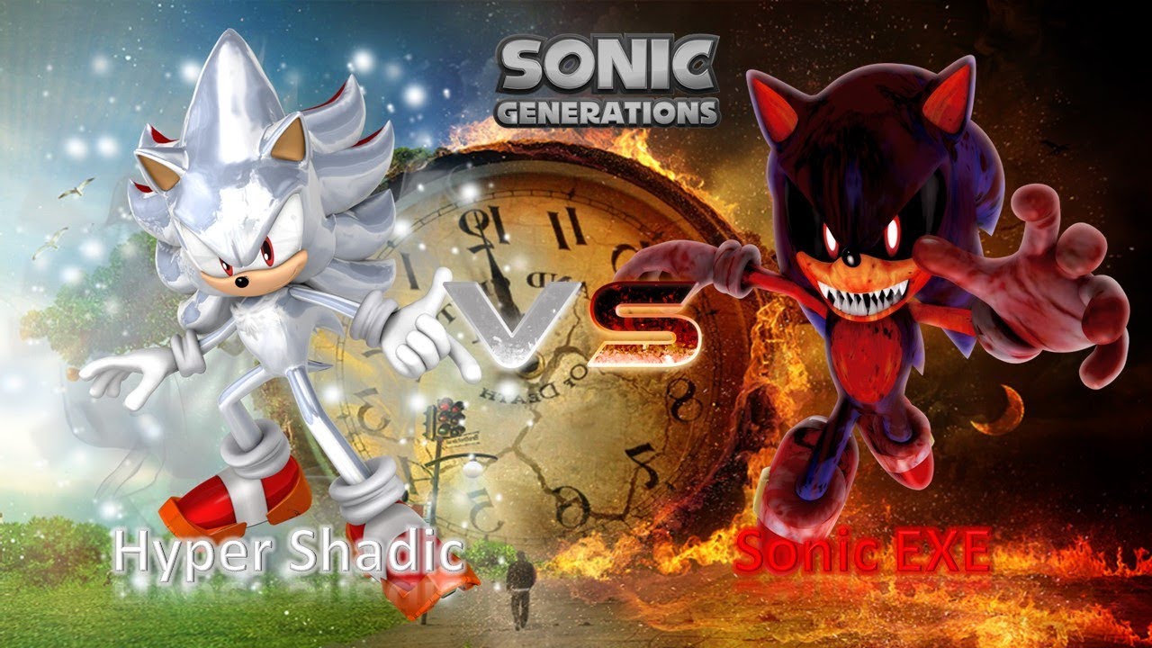 Sonic Generations Mod Part 149_ (JUSTICE VS EVIL) Hyper Shadic VS Sonic EXE