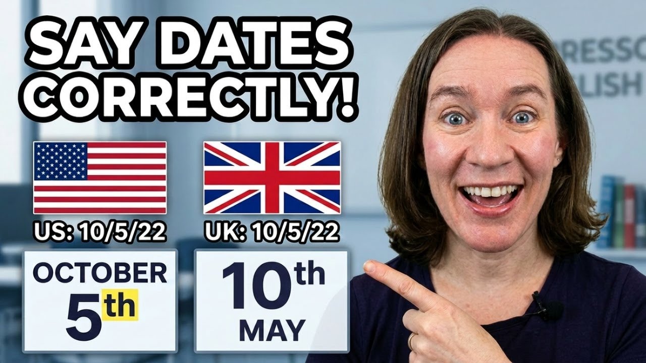 How to Actually Say Dates in English (and Sound Natural)