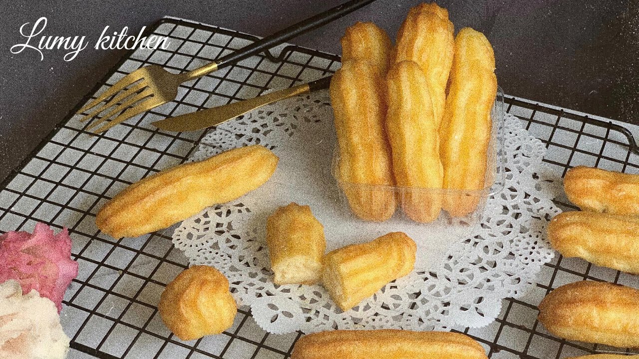 Easy Choux Pastry Recipe | How to make Choux Pastry | C&aacute;ch l&agrave;m b&aacute;nh su kem si&ecirc;u đơn giản