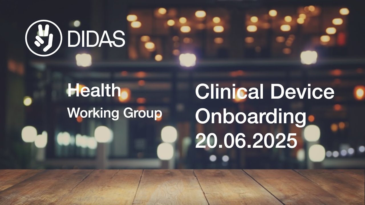 DIDAS Health - Clinical Device Onboarding