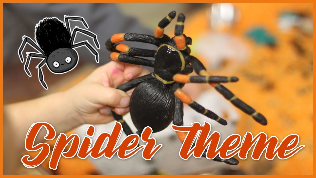 Setting up the Preschool Classroom for the Spider Theme