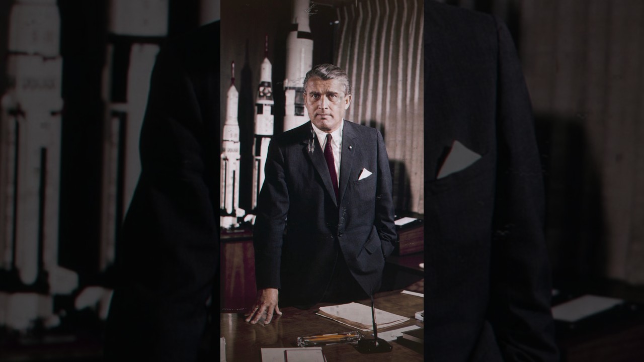 Werner von Braun - od SS aż do NASA #history #historia #ww2 #coldwar #ciekawostki #fakty