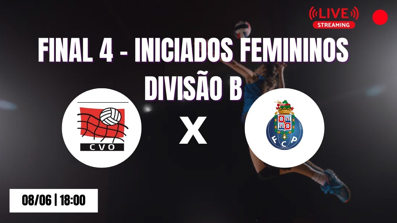 Fase Final Iniciados Femininos Divisão B - CVO OEIRAS VALLEY vs FUTEBOL CLUBE DO PORTO