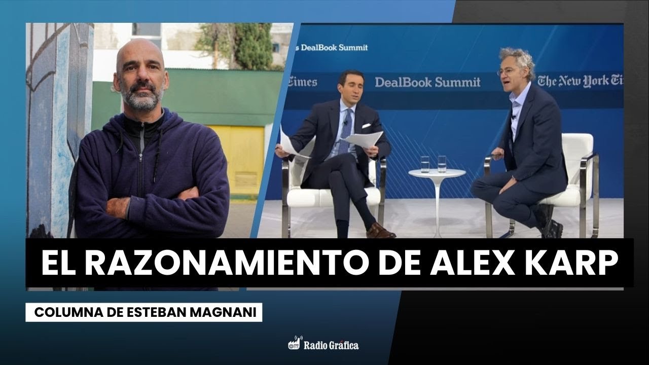 Alex Karp y Palantir quieren salvar a occidente | Columna de Esteban Magnani,