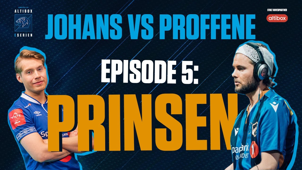 Johans utfordrer PROFFENE i eSerien!🔥 *Prince H&oslash;yden med egg kasting?!*