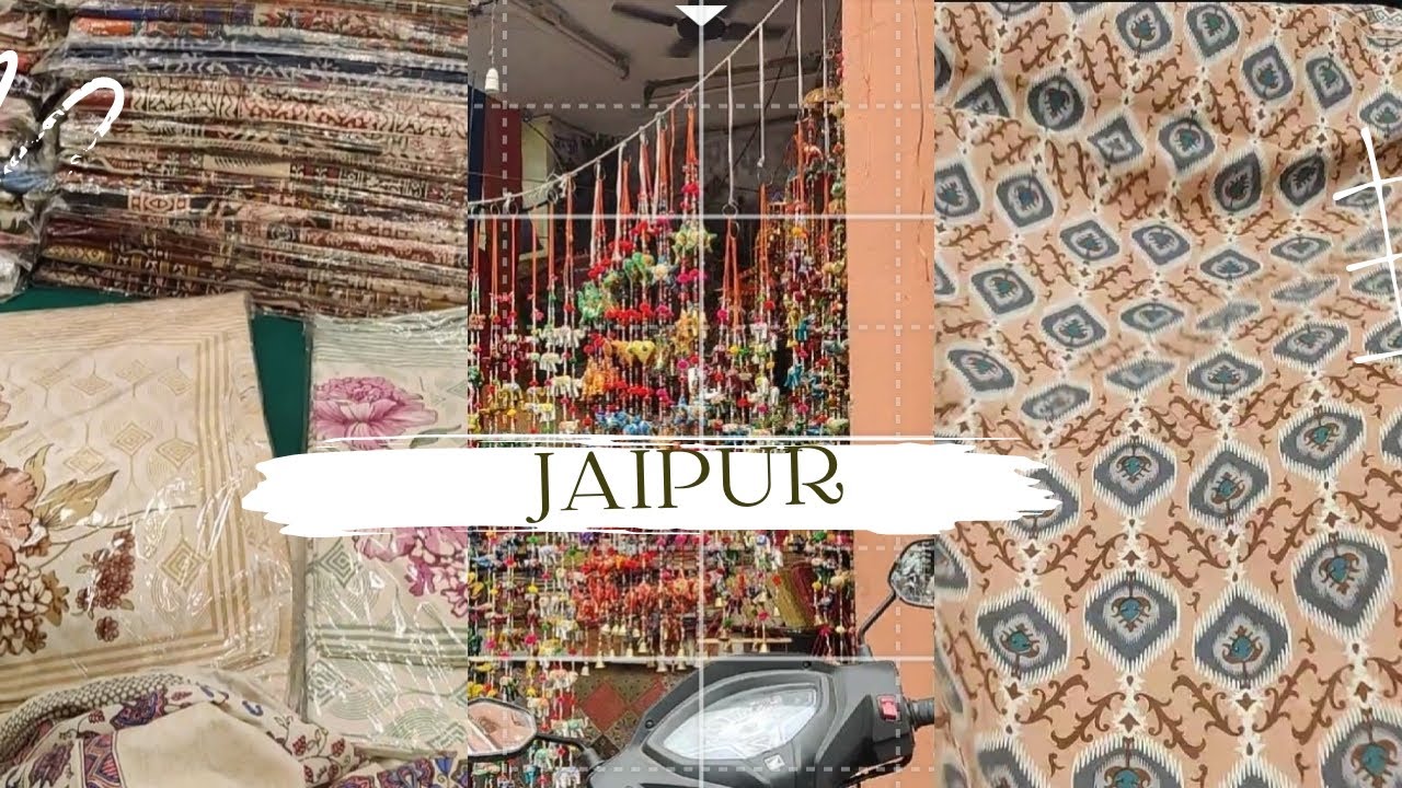 Jaipuri dohar | Jaipuri bedsheets| blanket| shopping vlog|Bapu bazar| jaipur Part -1