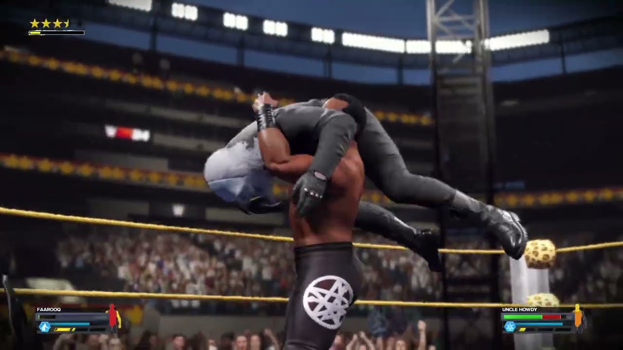 WWE 2K25 RWWE RAKA presents UNCLE HOWDY VS FAROOQ IN A CASKET MATCH