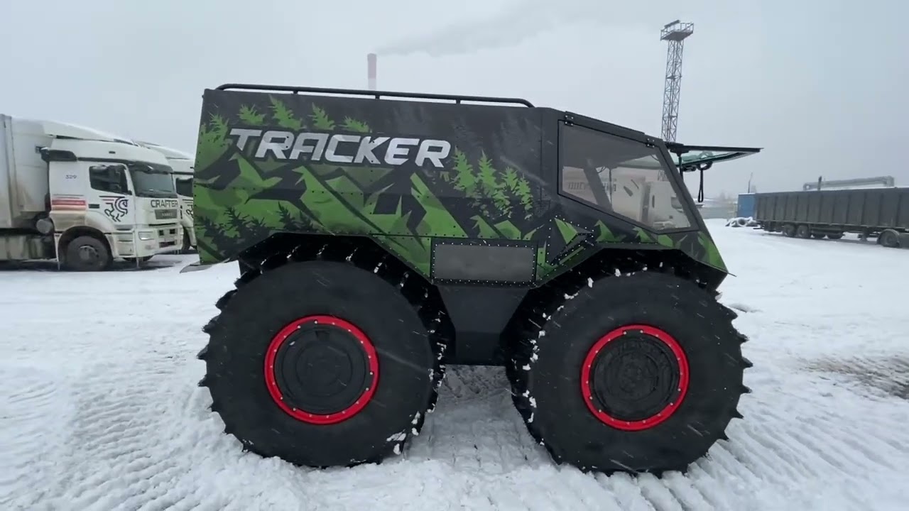 Отправка очередного вездехода &laquo;TRACKER&raquo;! Обзор средней комплектации.