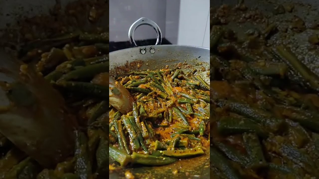 foodie v is live masala bhindi