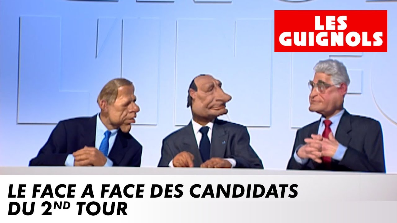 Face à face des candidats finalistes au 2nd tour - Les Guignols - CANAL+