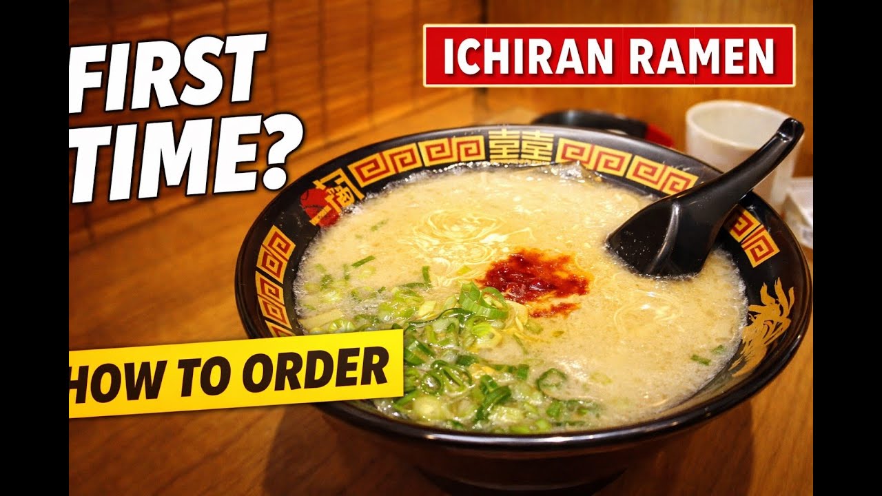 Japanese Ramen Do you know how to really enjoy Ichiran? How to Order and Eat at Ichiran Ramen?一蘭ラーメン