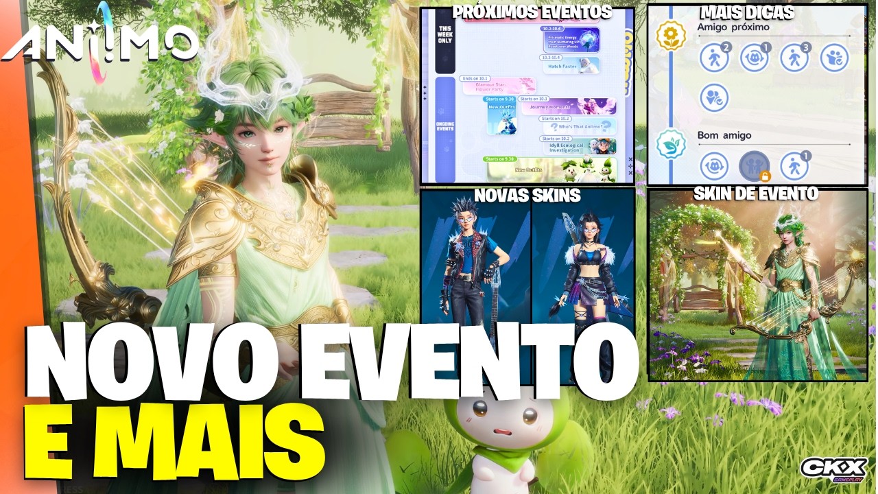 NOVA SKIN DE EVENTO NO ANIIMO E MAIS NOVIDADES
