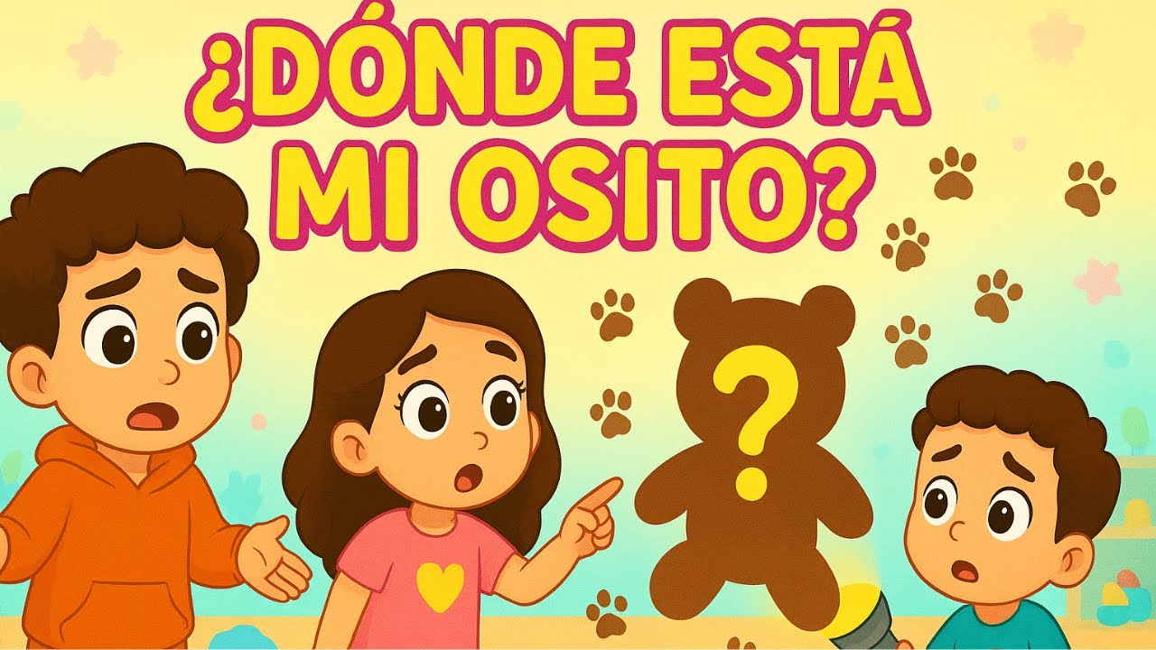 “¿Dónde Está Mi Osito? 🧸🎶 – Canción Infantil Súper Pegajosa | Hi Smile Kids”