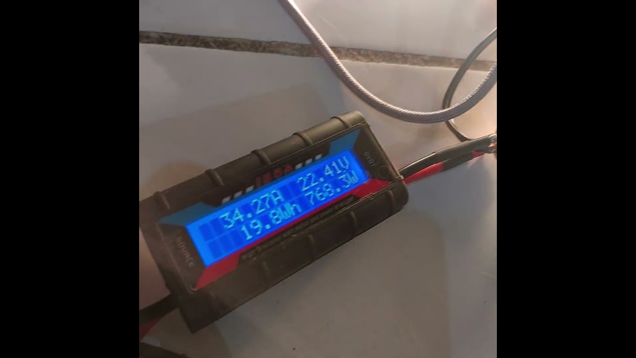 Bench test, Nitro'S LR 21700 70Amp 4000mah Long Range battery test #fpvlongrange #baterailithium