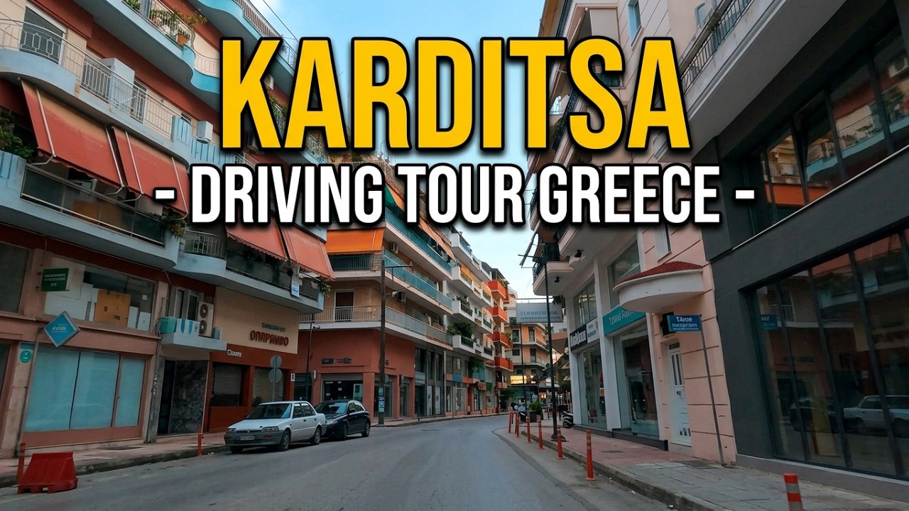 Karditsa driving tour Greece October 2024
