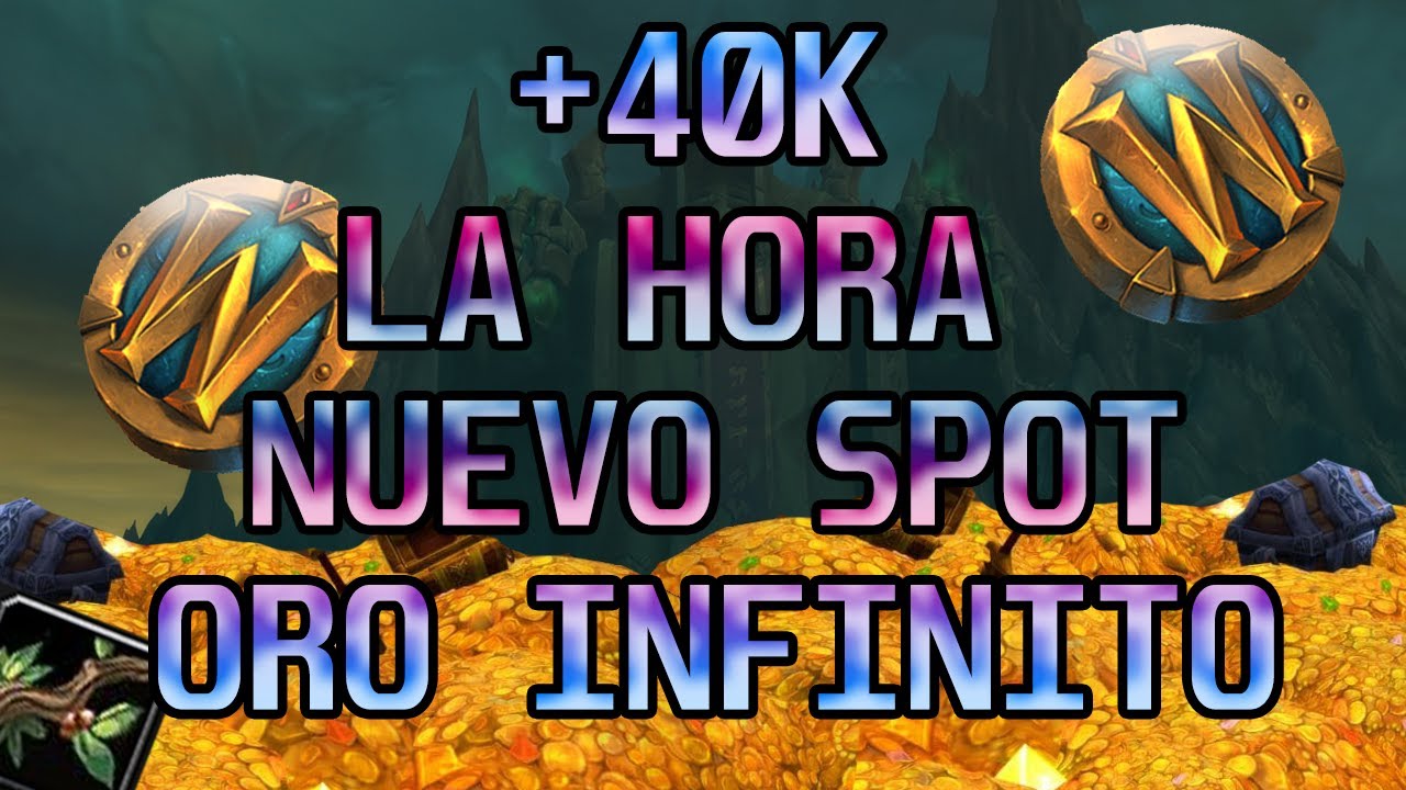 FARM +40K la HORA ORO INFINITO SHADOWLANDS 9.1