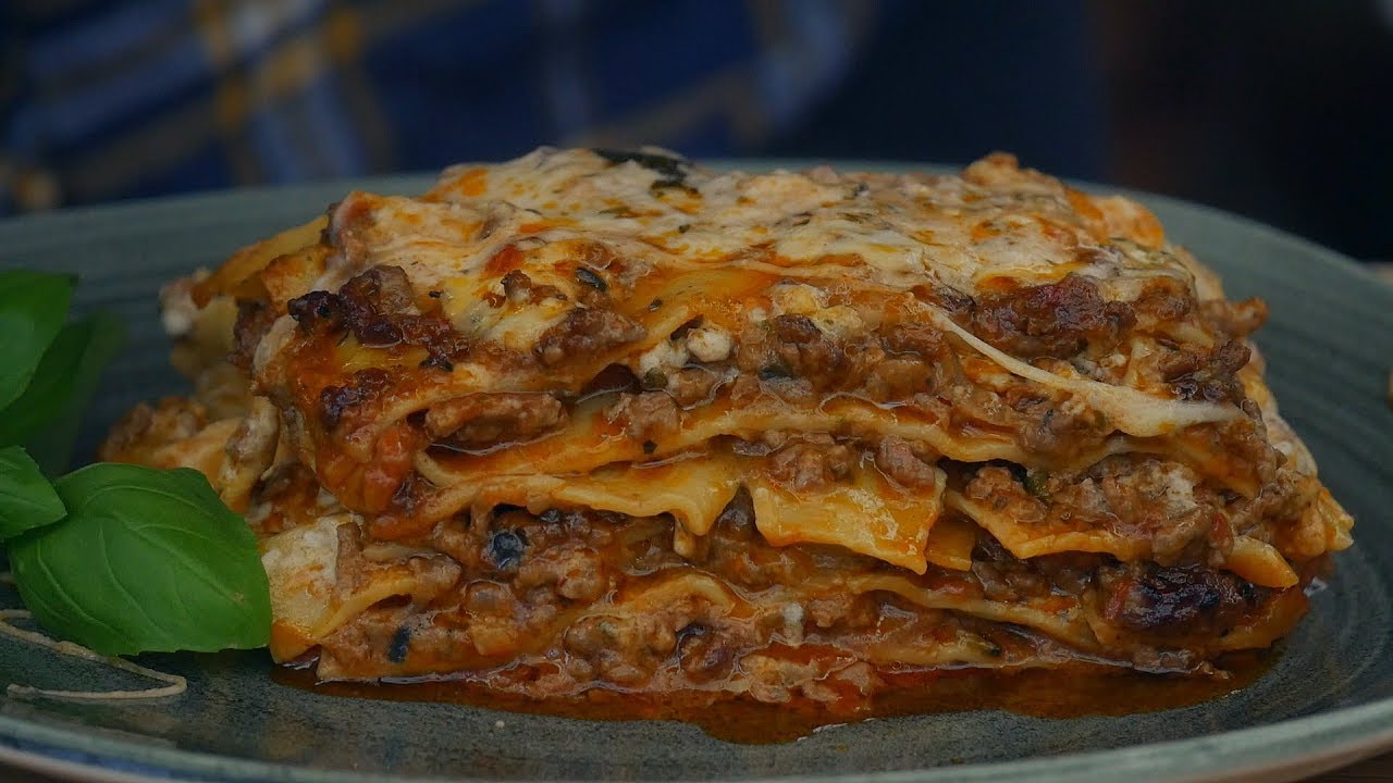 Klasyczna Lazania Mięso i Ser !    Lasagna Recipe  Beef & Cheese  / Oddaszfartucha