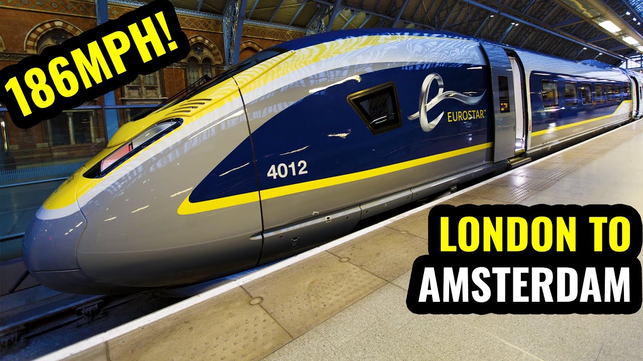 EUROSTAR Standard Premier: LONDON TO AMSTERDAM in 3.5 Hours!
