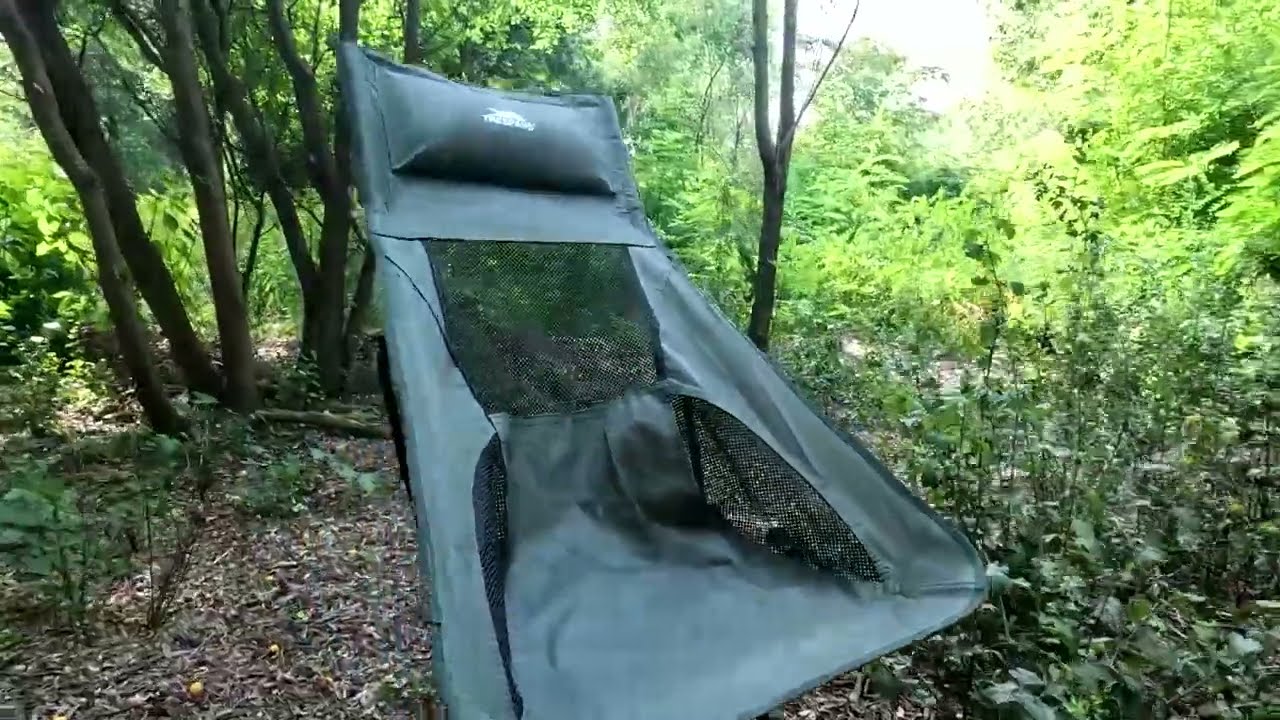 Trespass Roost Tall Lightweight składane krzesło turystyczne lub wędkarskie