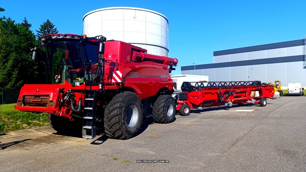 A Day in the Cab: Driving a Case IH 9250 to the Customer | POV | Driver view | GoPro |