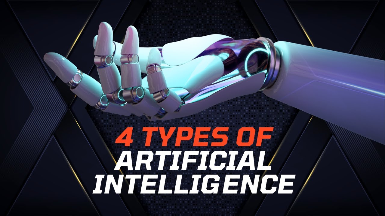 4 Types of Artificial Intelligence AI #ai