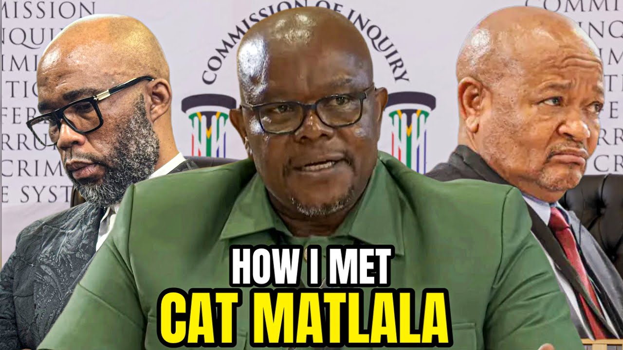 Lesetja Senona Bite Strew Himself When He Was Trying To Explain How He Met Cat Matlala