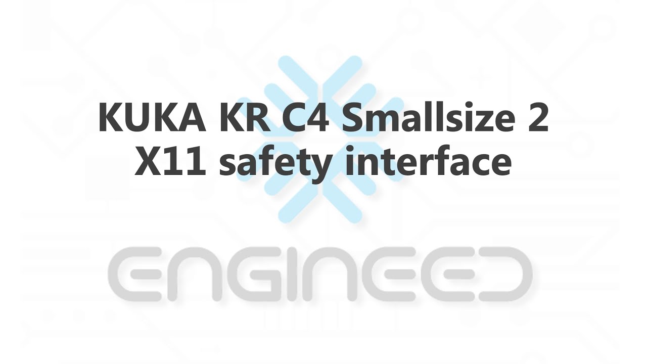 KUKA KR C4 Smallsize 2 X11 safety interface