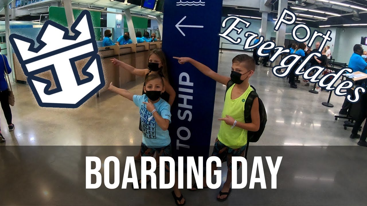 Port Everglades Cruise Embarkation on Royal Caribbean's Allure of the Seas