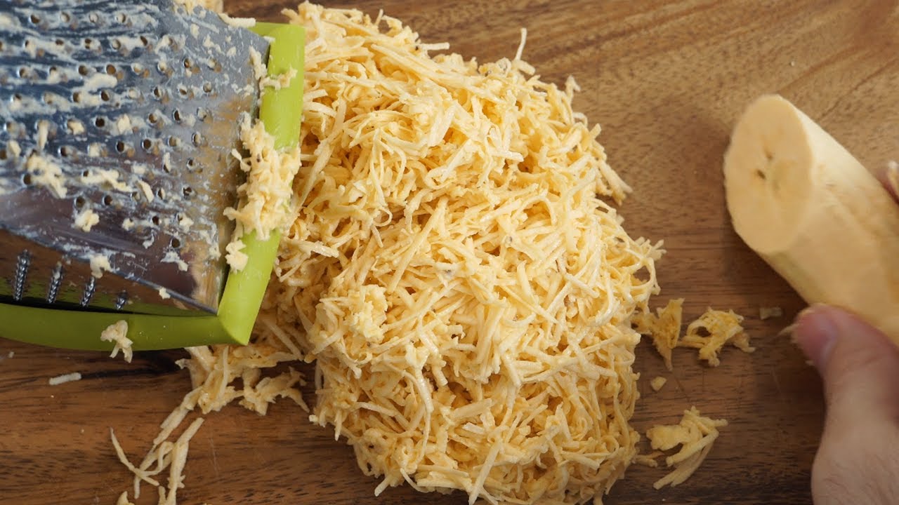 Ya no quiero Plátano verde de otra manera, Pizza de Plátano Verde!
