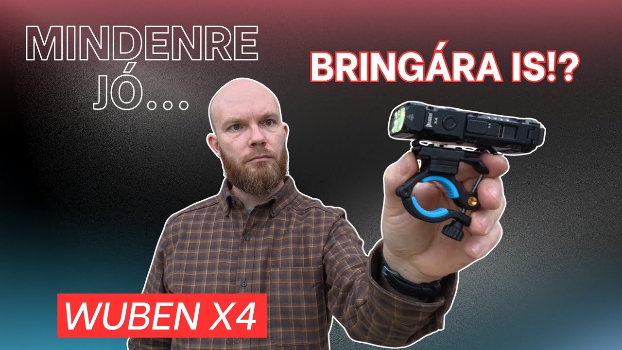 Wuben 4X EDC lámpa bringás szemmel (is)