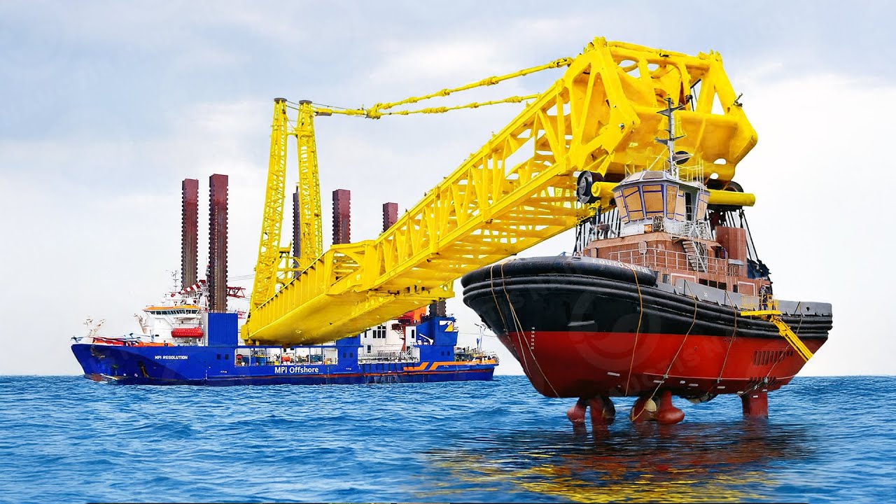 This Is the Largest Crane Ship Ever Built&mdash;And It's 100% Real!