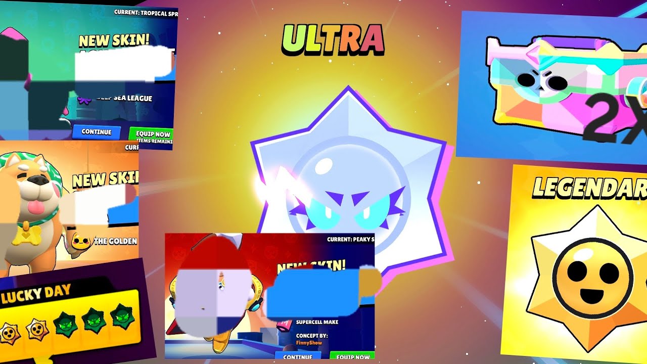 LUCKY DAY, ULTRA CHAOS DROP, LEGENDARY STARRDROP AND 2 ULTRA TROPHY BOX'S