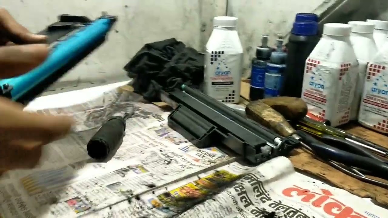 HP110a Cartridge refilling.Toner HP Laser W1106A 106 107a136 137fnw