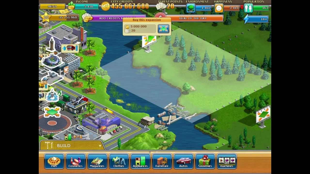 Virtual City Playground: Expansions and Bridges