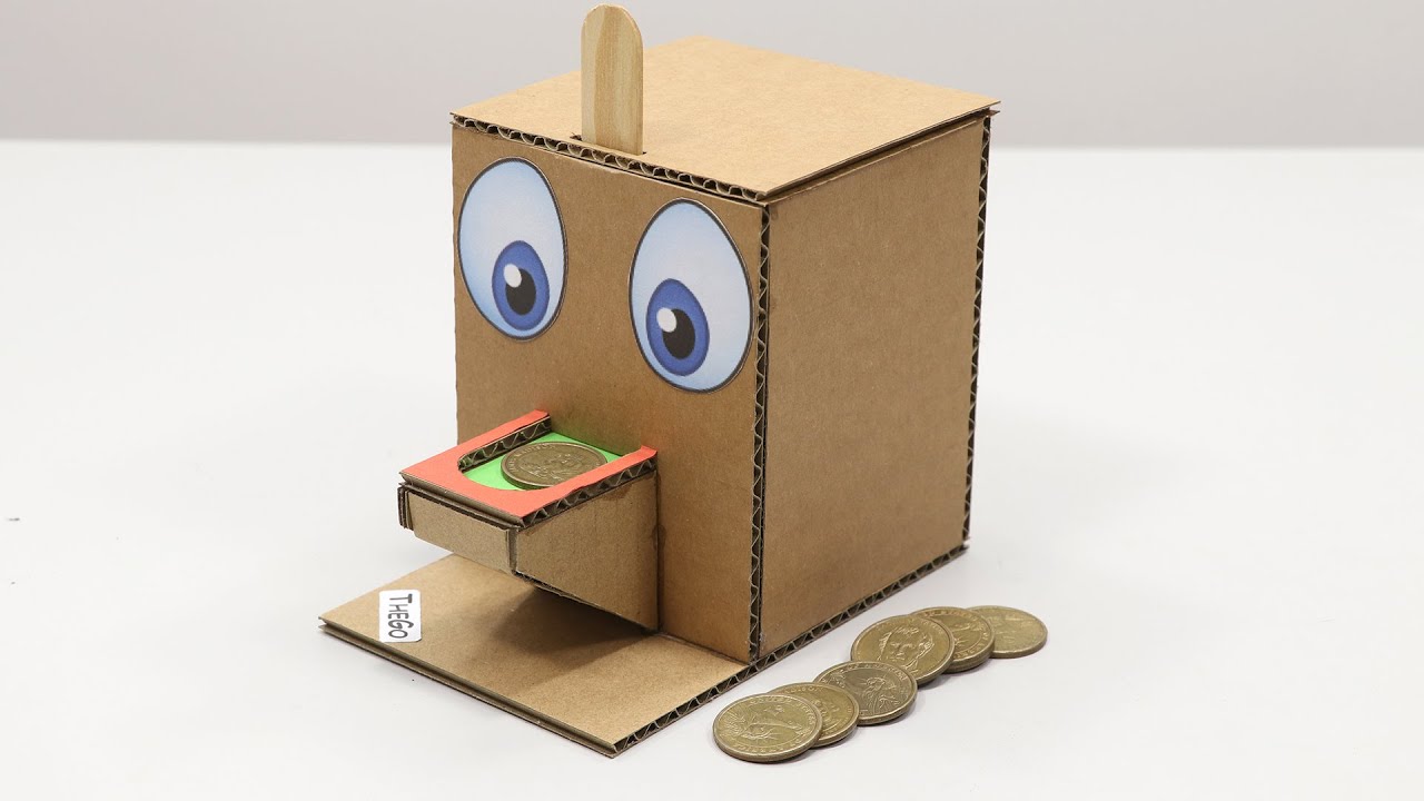 How to make a box eating coin at home
