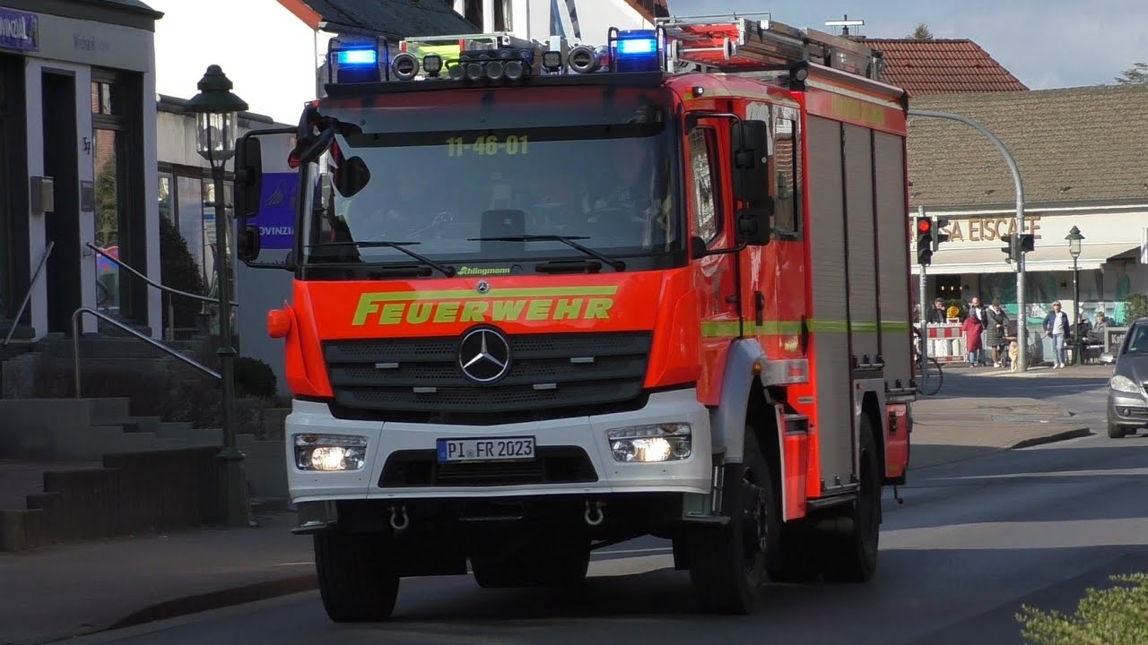 [Heckenbrand] Einsatzfahrt Freiwillige Feuerwehr Rellingen