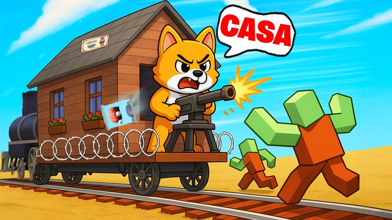 Am Construit o CASA pe Tren in Dead Rails..