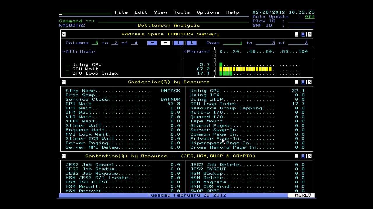 IBM OMEGAMON XE For z/OS V5.1 Demo