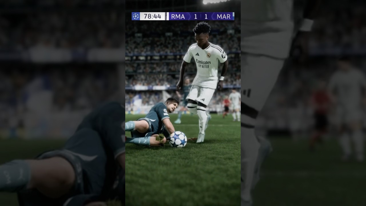Real Madrid robbing Marseille with a Handball Penalty? 😅 