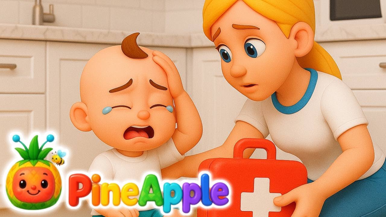 Boo Boo Song | PineApple Nursery Rhymes & Kids Songs