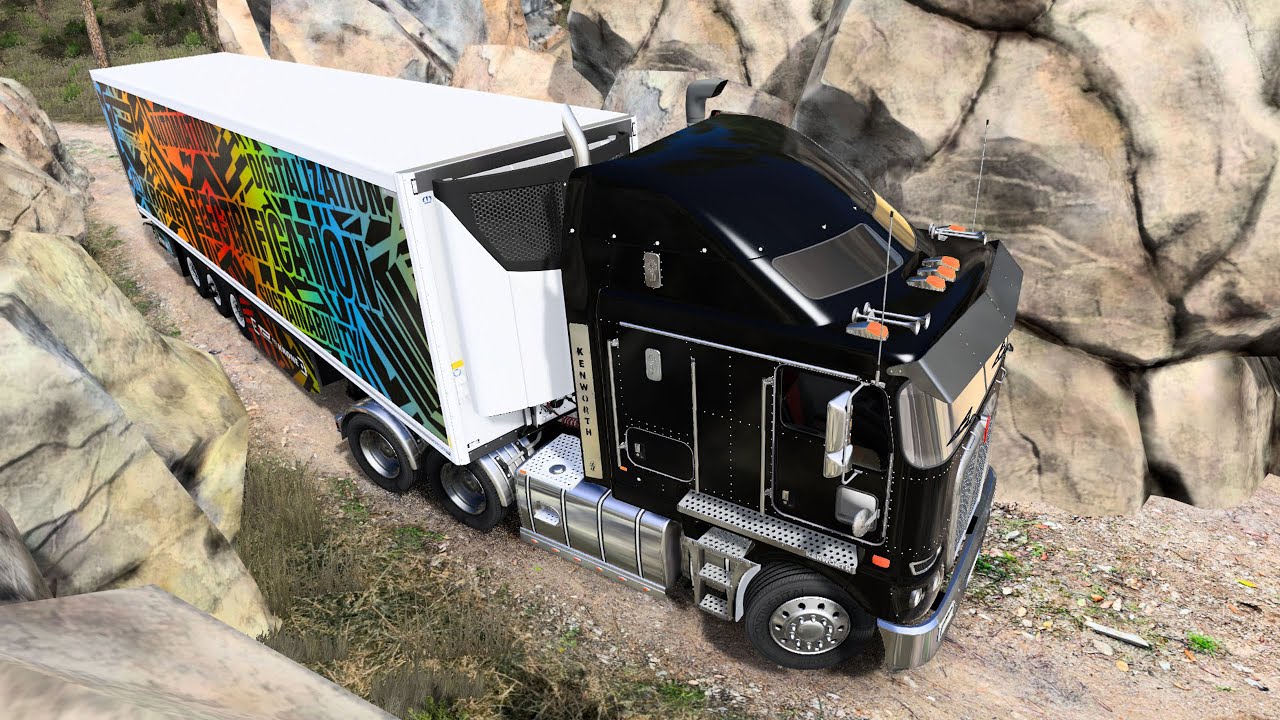 Carreteras Infernales Voy Rápido Por Los Caminos Con El Kenworth K200 | #3 ETS2