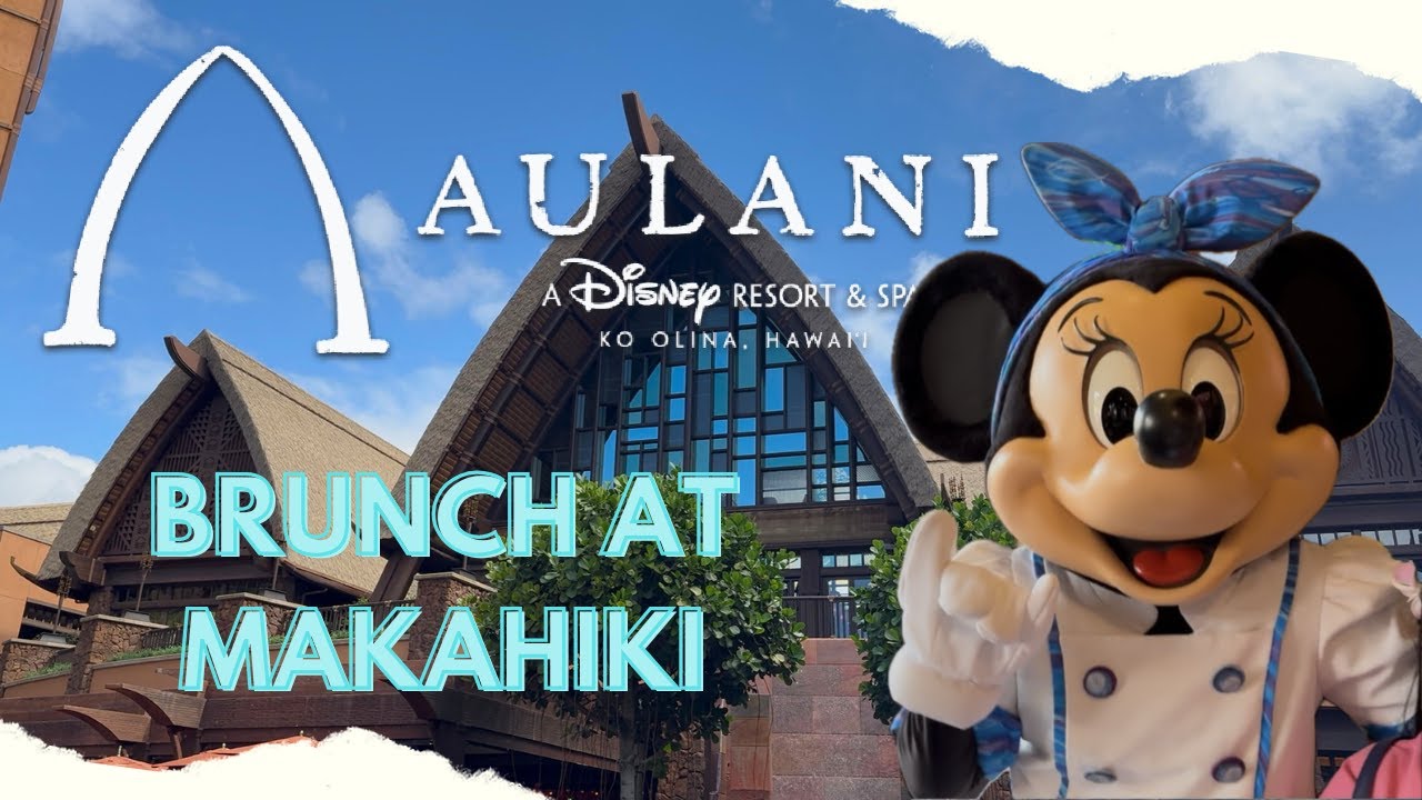 Disney Aulani Characters Dining at Makahiki | Aulani Resort Character Breakfast Review 2025