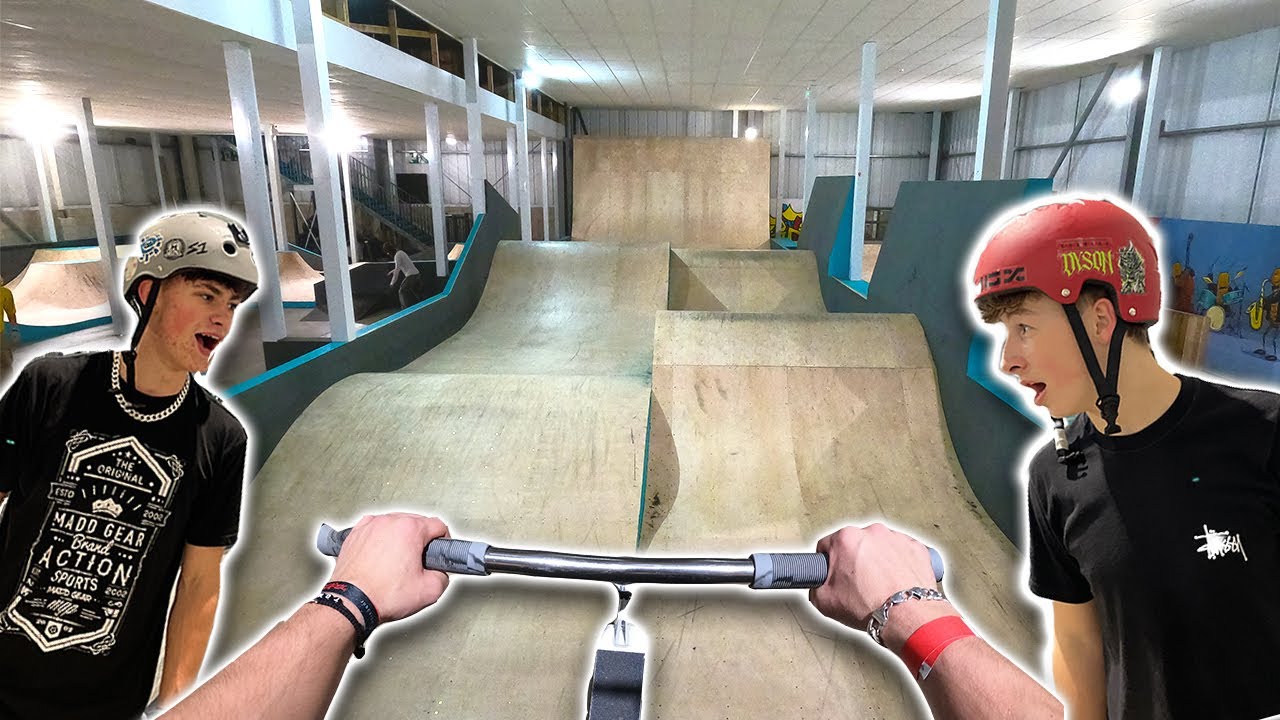 ADD-ON AT A BRAND NEW SKATEPARK WITH CHARLEY DYSON!!!!